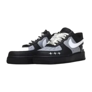 nike af1 black white 1