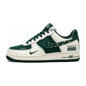 nike af1 white green c 1