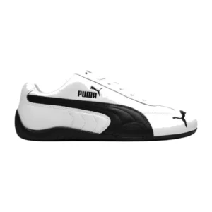 puma suede black white 1